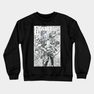 Cable and Cub Crewneck Sweatshirt